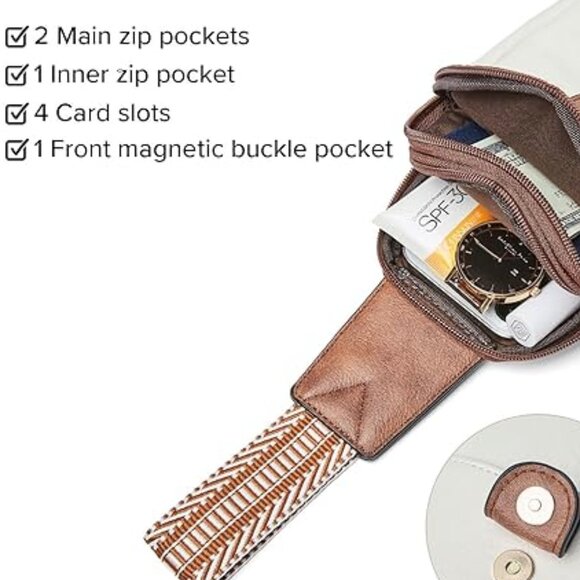 Crossbody chest bag main image 4